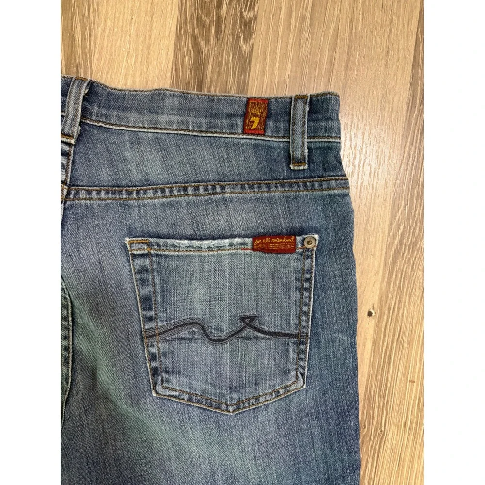 Vintage Y2K 7 For All Mankind Tripster Wide Leg Jeans Flare Bootcut 29‎ (30x28)